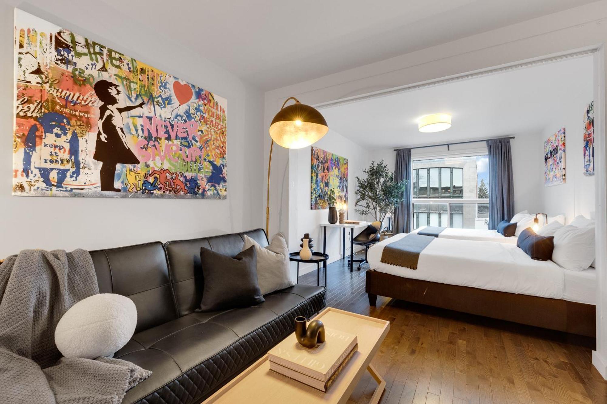 Aparthotel Liv Mtl Avenue Montréal Esterno foto