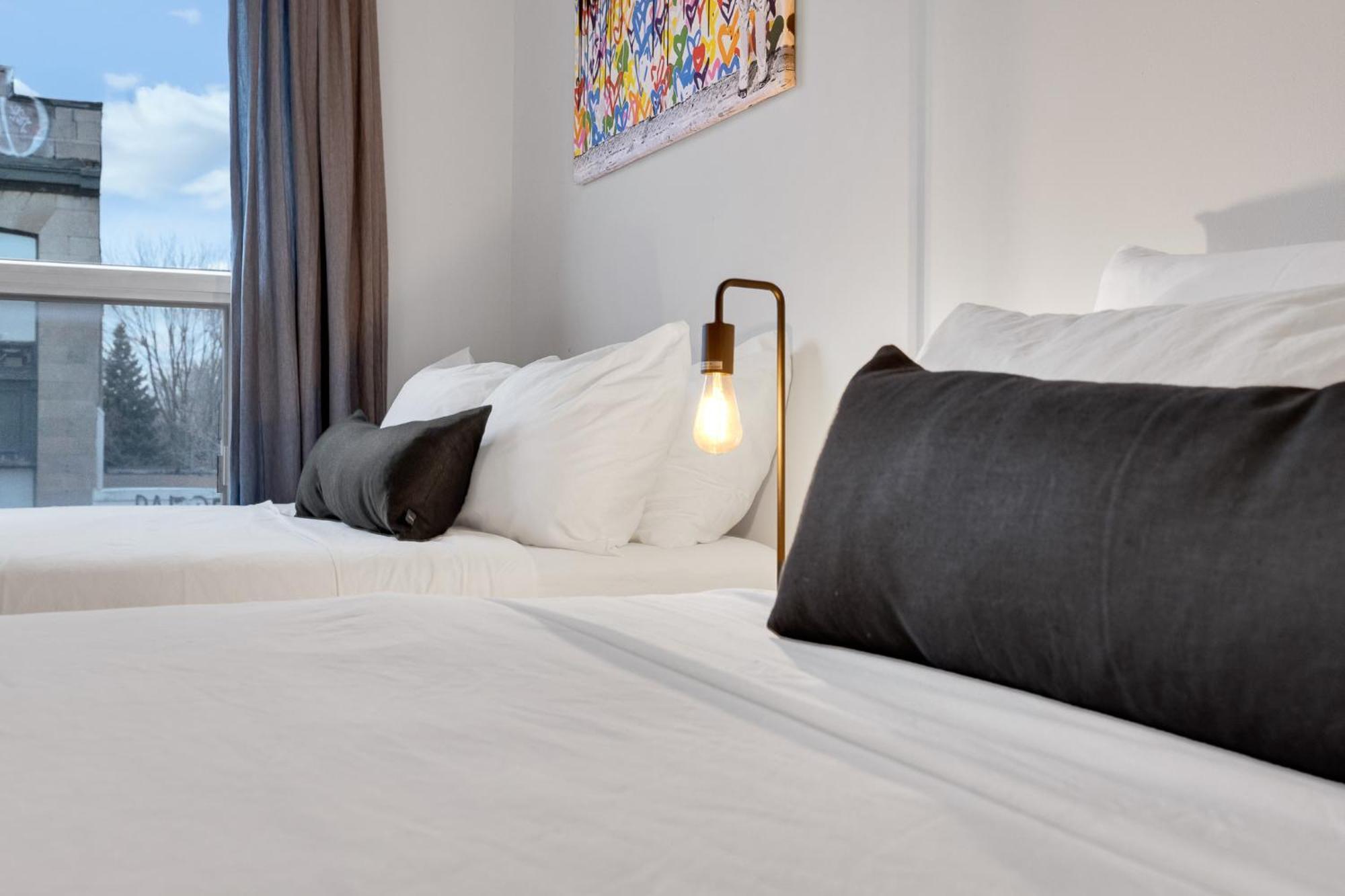 Aparthotel Liv Mtl Avenue Montréal Esterno foto