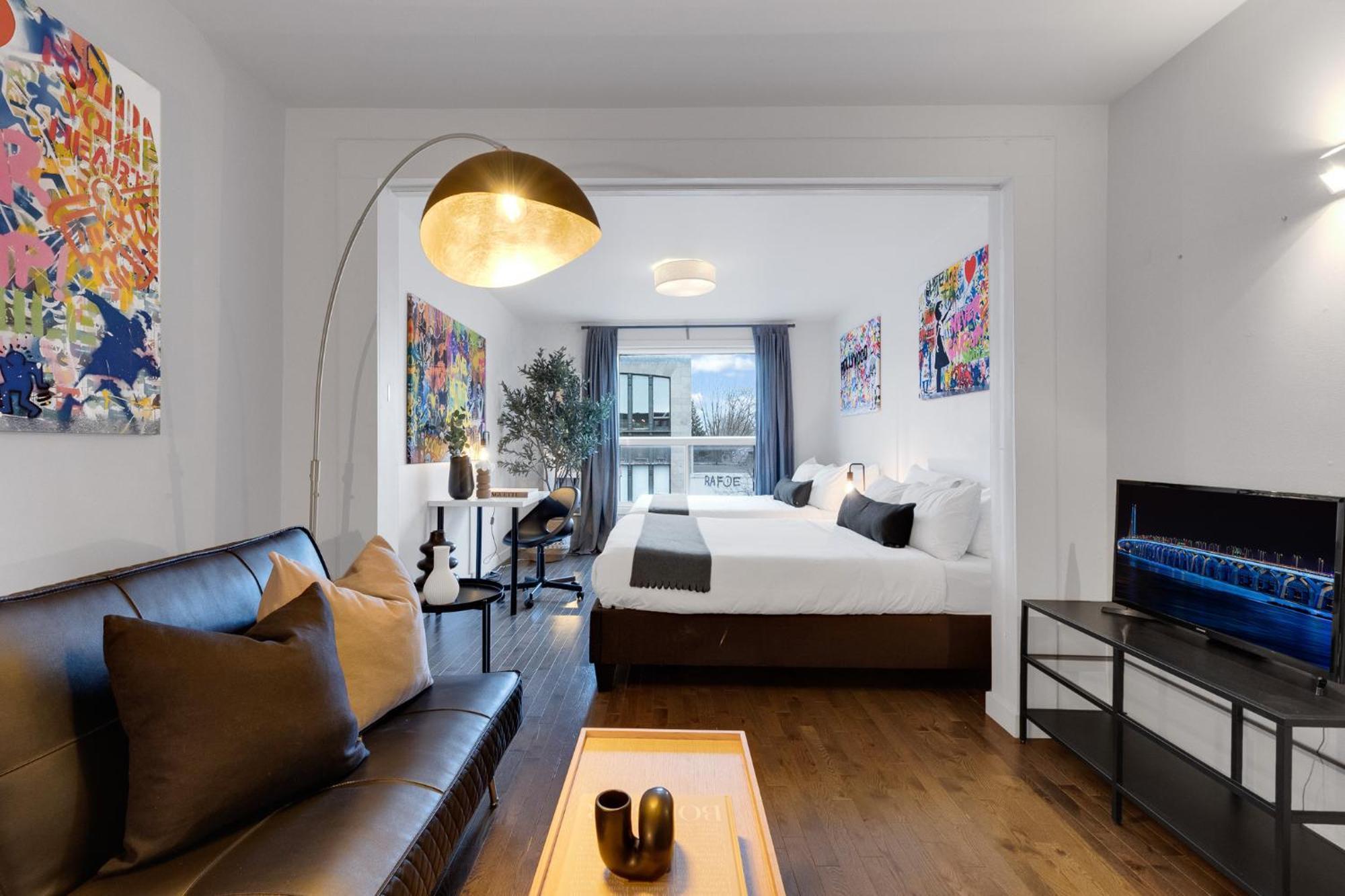 Aparthotel Liv Mtl Avenue Montréal Esterno foto