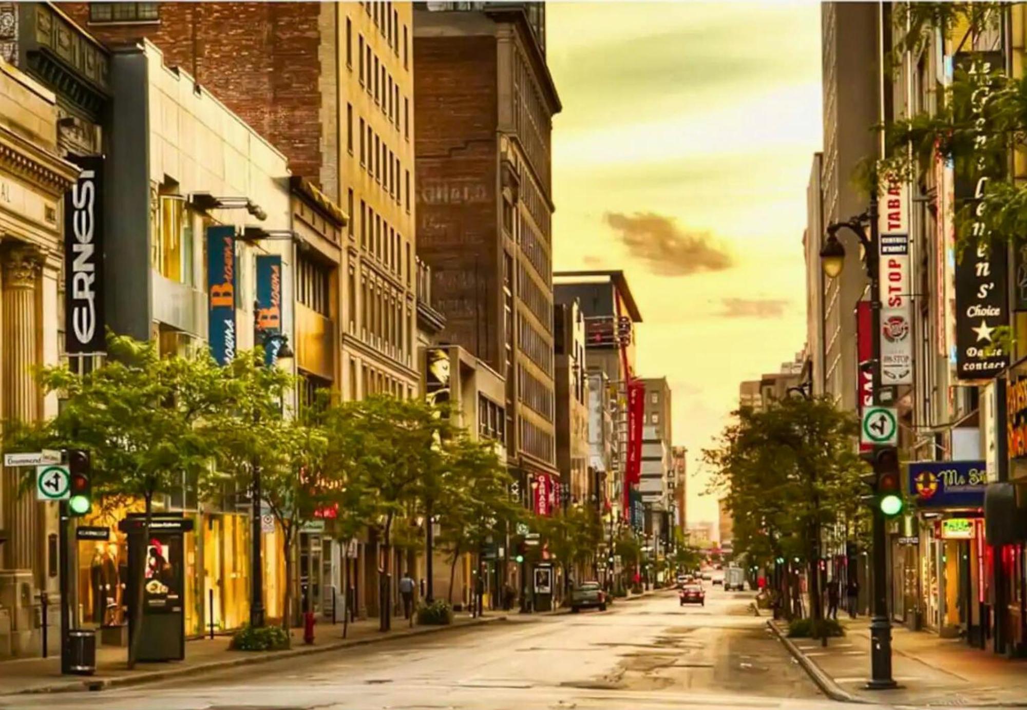 Aparthotel Liv Mtl Avenue Montréal Esterno foto
